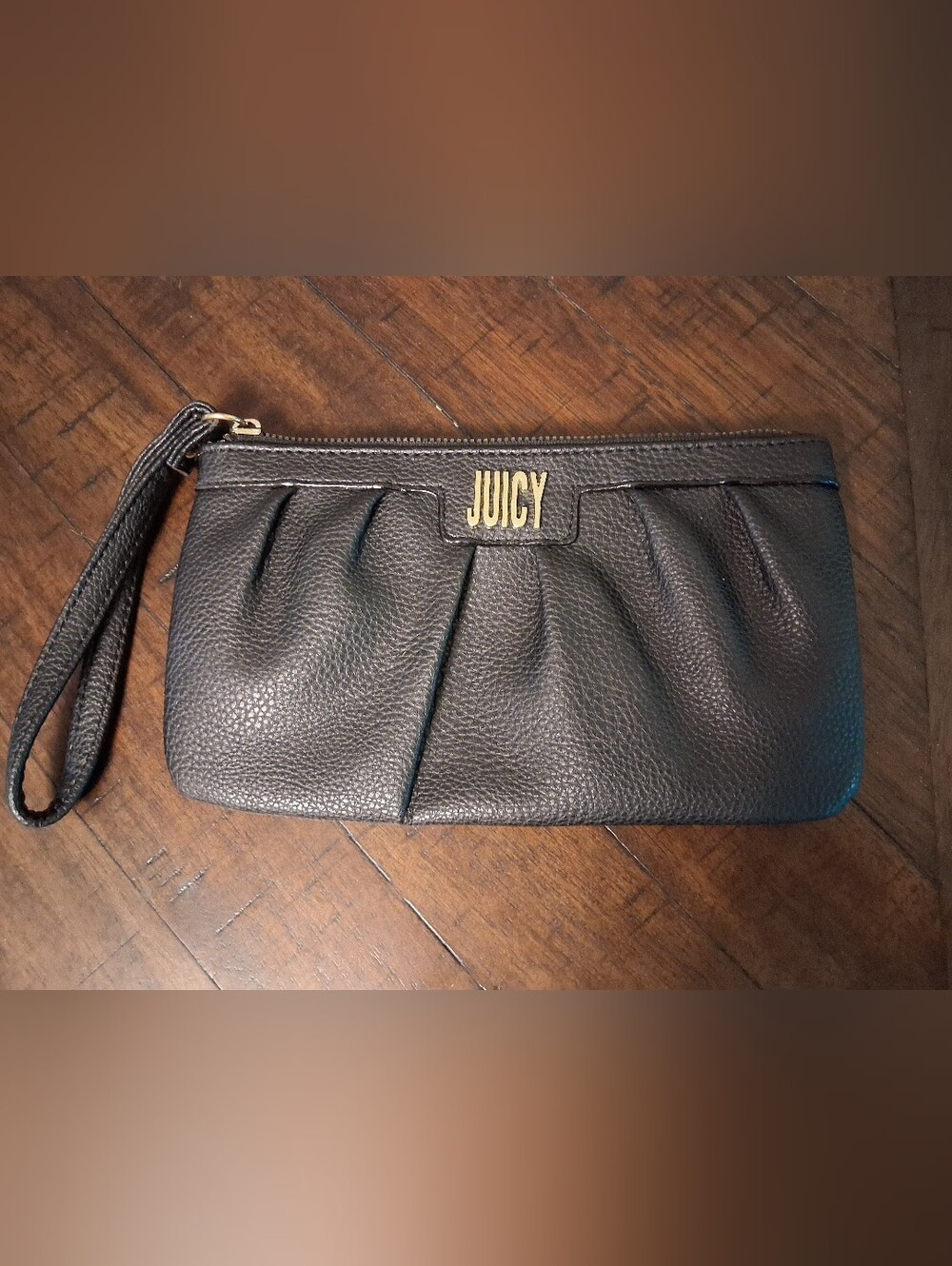 Juicy Couture Liquorice Black Wristlet